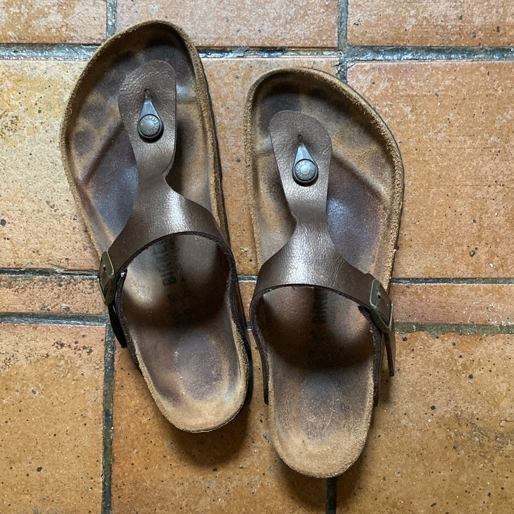 Birkenstock Gizeh 39 Bronze